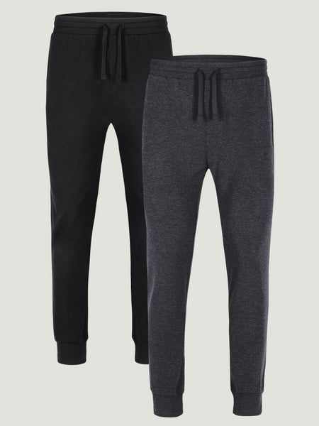 Black + Charcoal Day Off Jogger 2-Pack FINAL SALE