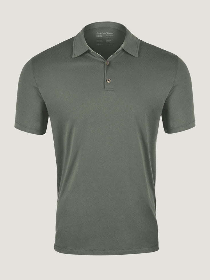 Mercury Green Torrey Polo | Shop Fresh Clean Threads